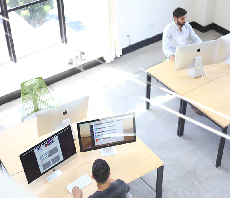 people working on a mission